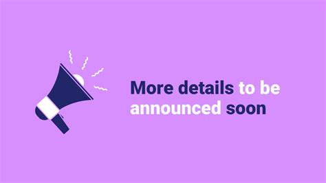 to be announced