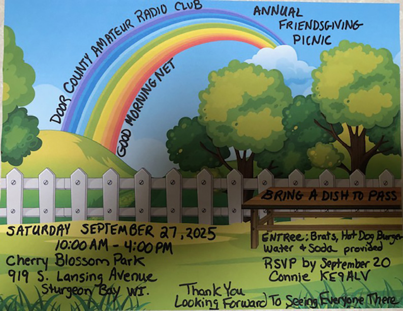 Flyer for Friendsgiving Picnic for DCARC and GMN