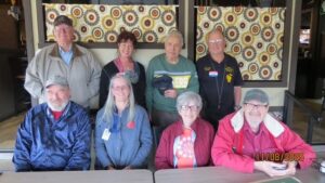 Group picture at Brothers Three