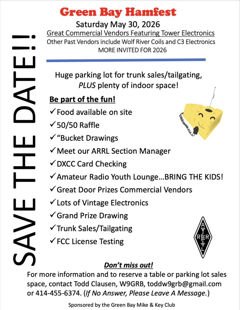 GBM&K 2026 Hamfest flyer