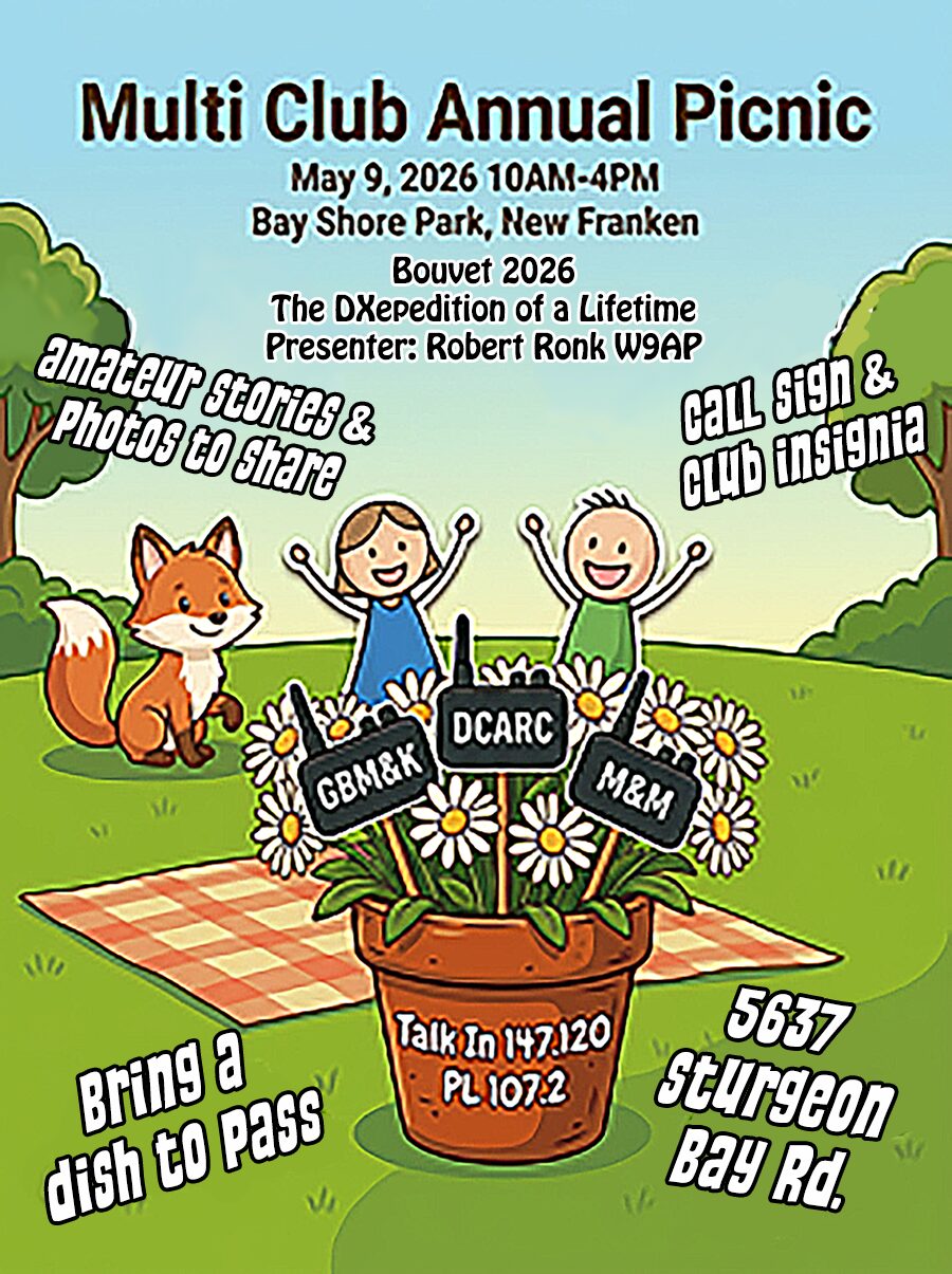 Multi club picnic invite and details