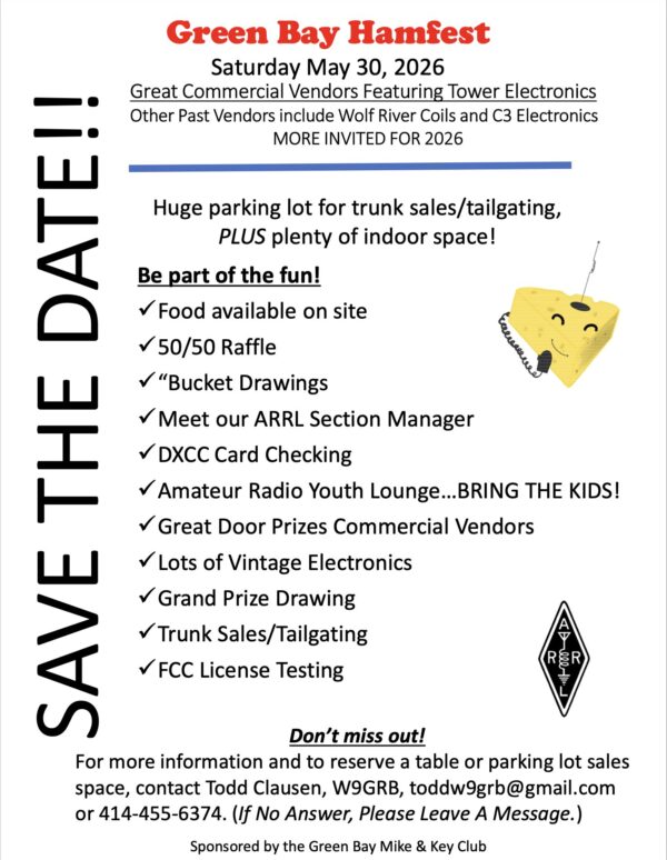 GBM&K 2026 Hamfest flyer